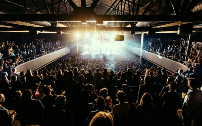 Concert crowd in the Fortitude Music Hall