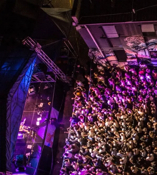 Crowd at Valley Crawl Festival
